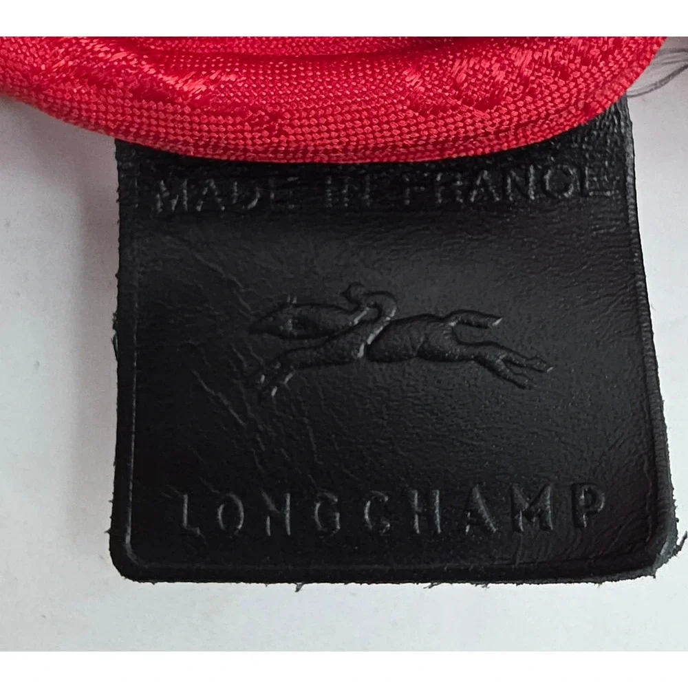 Longchamp Cavalcade Black Leather Crossbody Bag Gold Hardware L1325888 001 - Picture 5 of 8